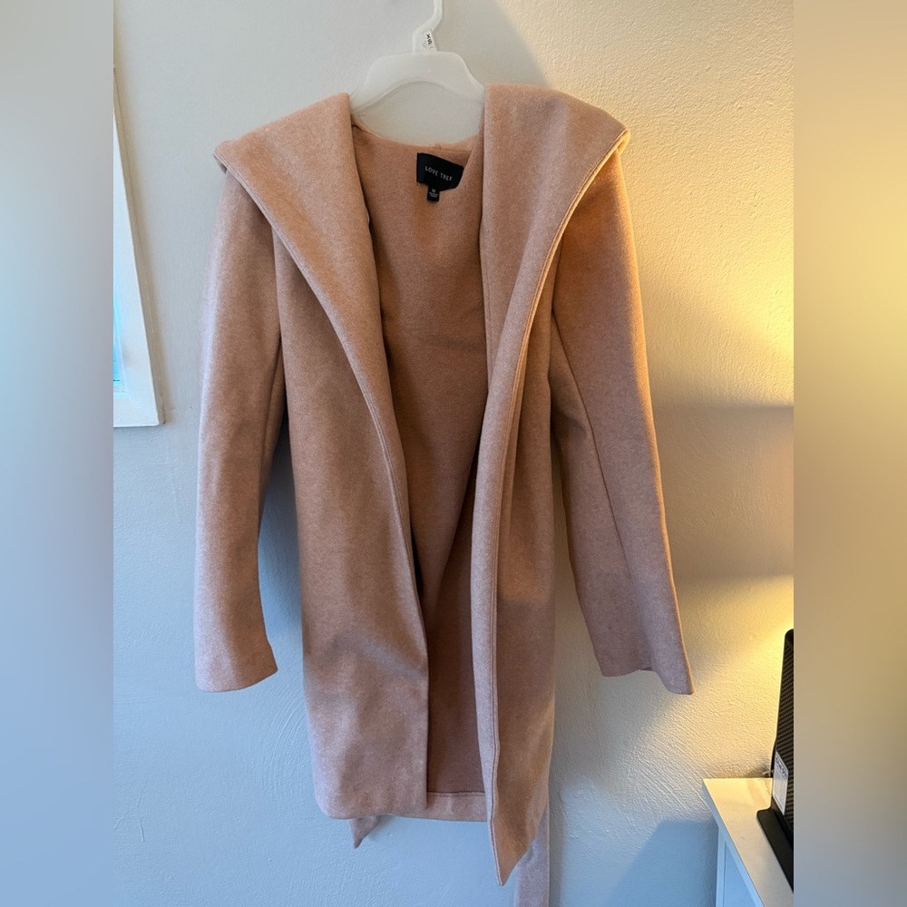 Love Tree Soft Pink Coat - Picture 2 of 8